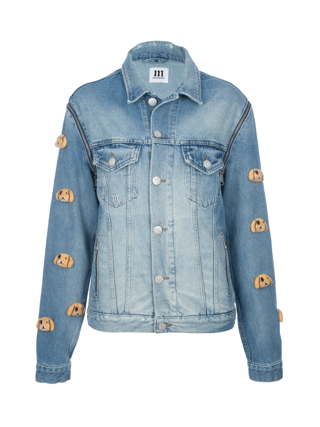 Dog Arm Change Denim Jacket