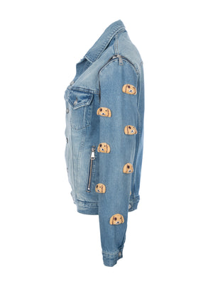 Dog Arm Change Denim Jacket