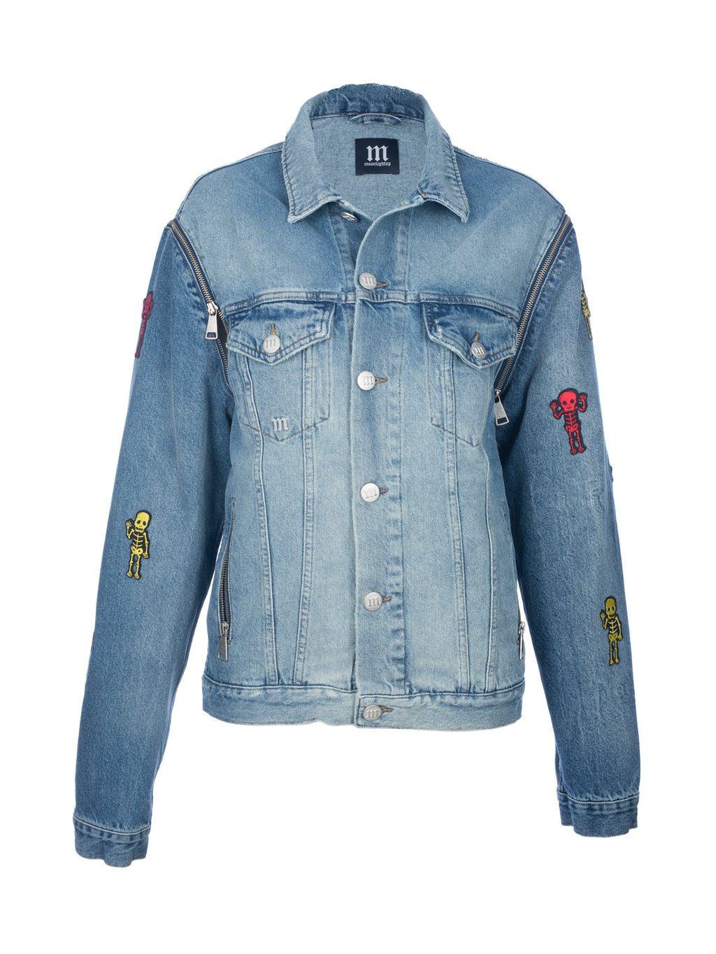 Skeleton Denim Jacket