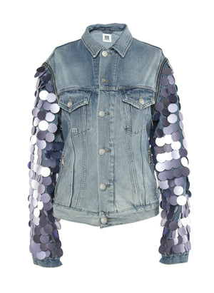 Matte Arm Change Denim Jacket