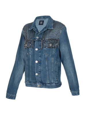 Bead Denim Jacket