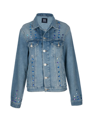 Gabled Denim Jacket