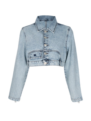 Crop Denim Jacket