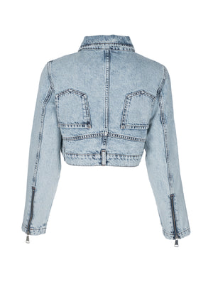 Crop Denim Jacket