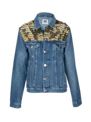 Gold Cash Denim Jacket