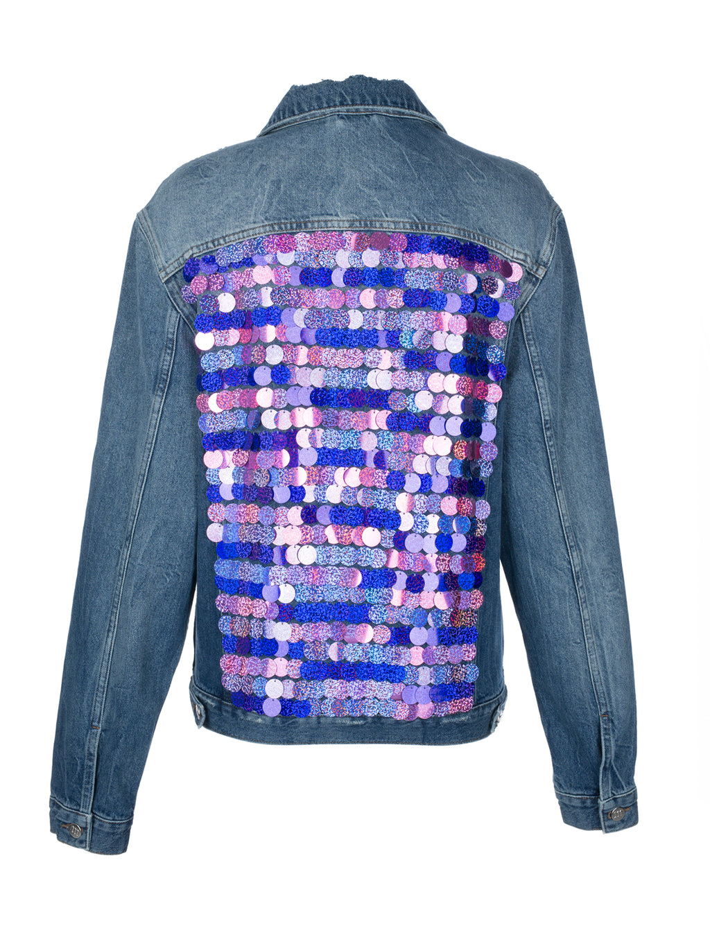 Purple Classic Denim Jacket