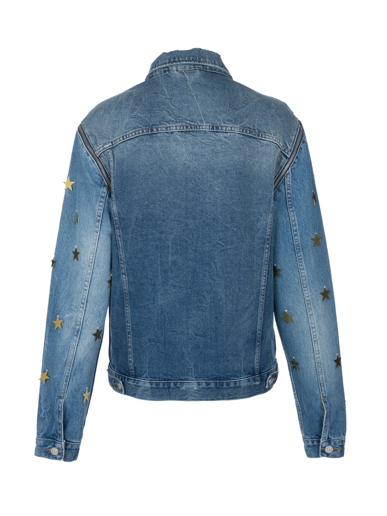 Gold Star Arm Change Denim Jacket