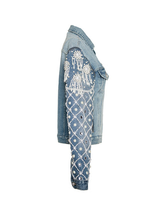 Bendis Pearl Arm Change Denim Jacket