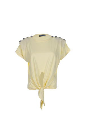 YELLOW WADDING T-SHIRT