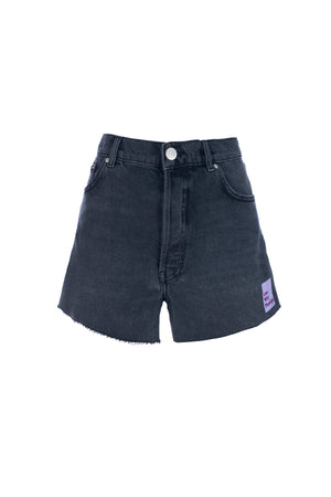 BLACK LWM SHORTS