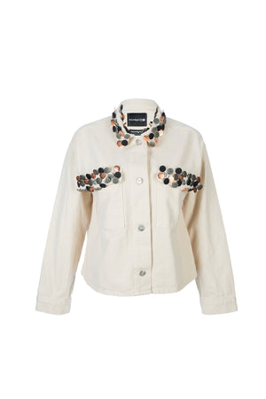 BEIGE ACCESSORY JACKET