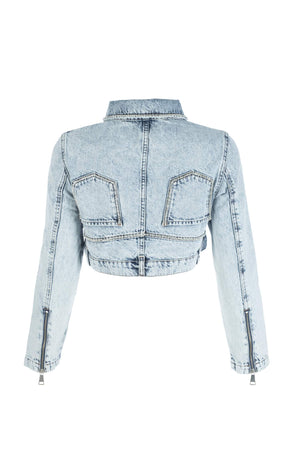 Nitid Crop Denim Jacket