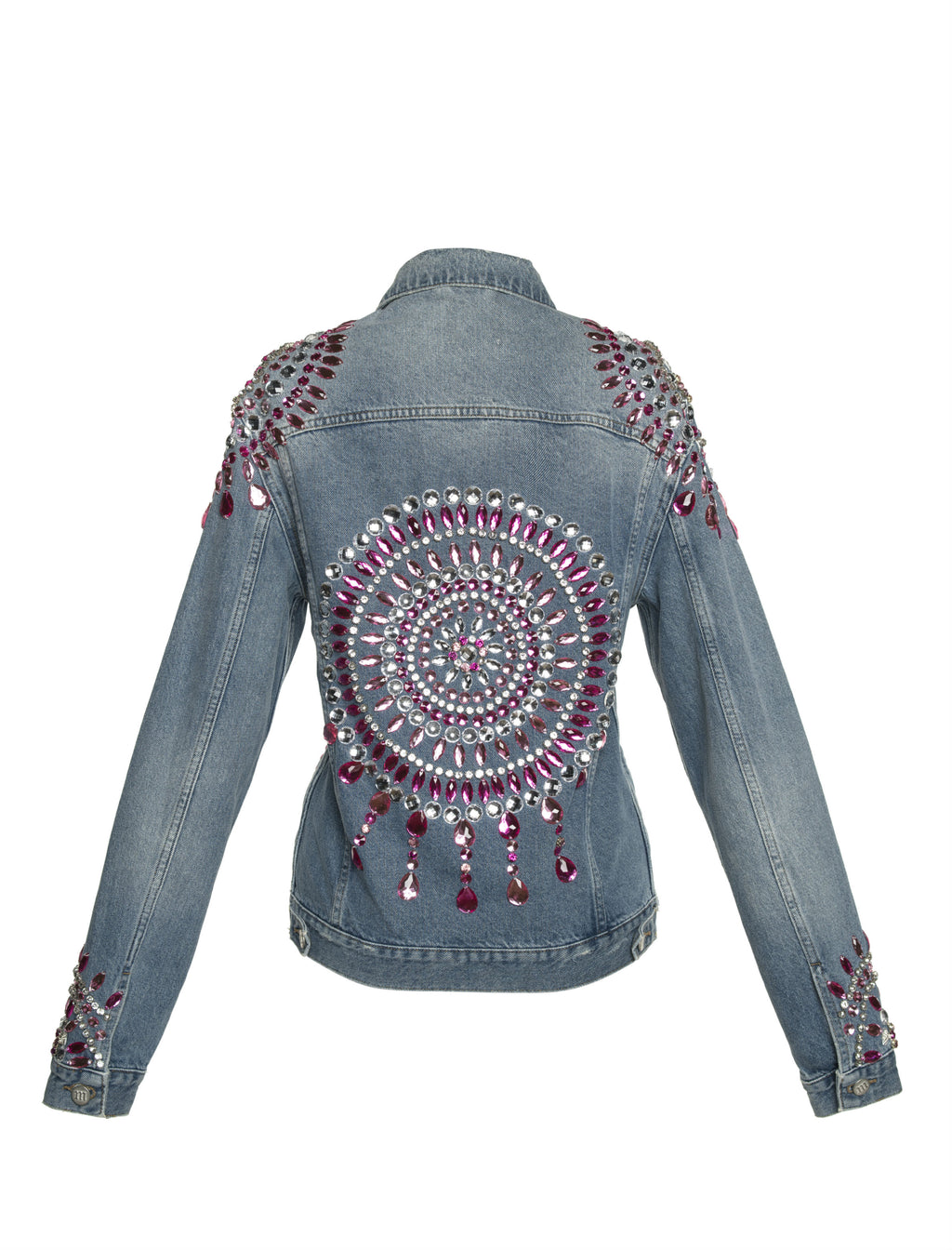 Rollin Pink Denim Jacket