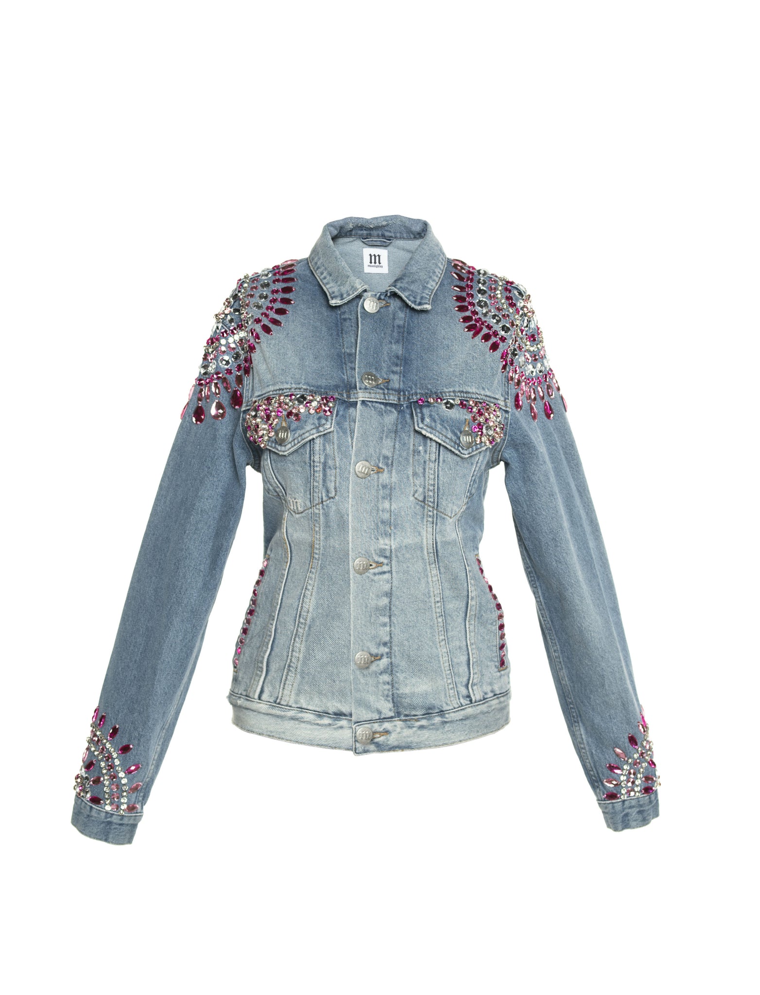 Rollin Pink Denim Jacket